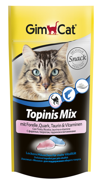 GIMCAT TOPINIS MIX 40g