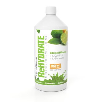 Iontový nápoj ReHydrate 1000 ml - GymBeam - meruňka