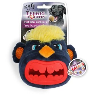 Plyšová hračka na pamlsky AFP Treat Hider Opice – M