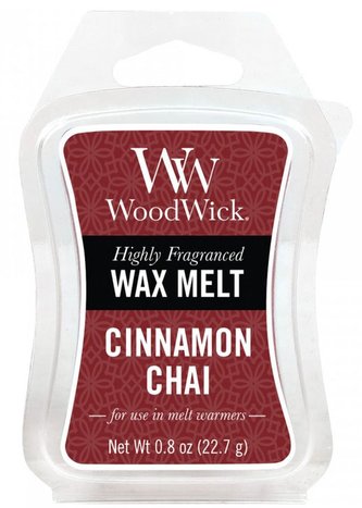 WoodWick vonný vosk Cinnamon Chai 22,7g