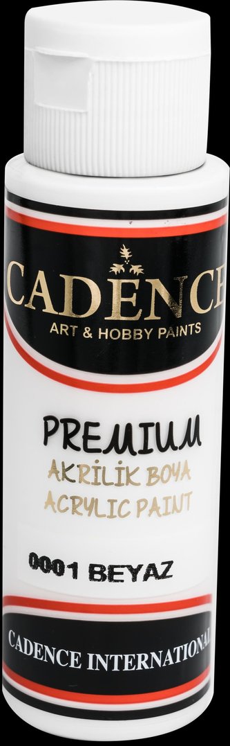 Akrylová barva Cadence Premium - bílá / 70 ml