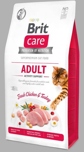 Brit Care Cat Grain-Free Adult Activity Support 7kg