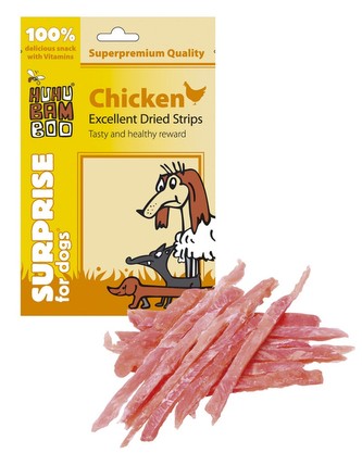 HUHU Excellent sus. kureci prouzky 75g