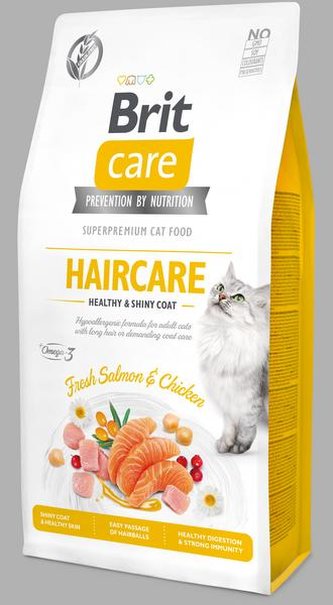 Brit Care Cat Grain-Free Haircare 7kg