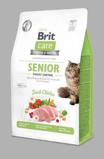 Brit Care Cat Grain-Free Senior Weight Control 0,4kg