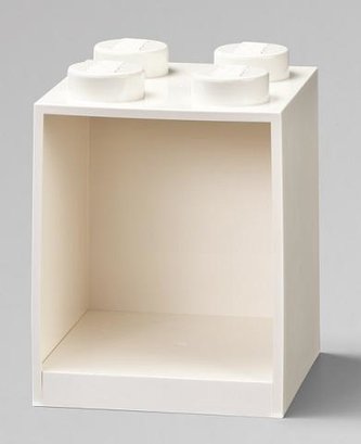 LEGO Brick 4 závěsná police White