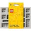 LEGO Iconic silikonová forma na led Medium Stone Grey