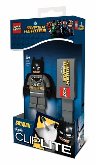 LEGO DC Super Heroes Grey Batman lampička na čtení