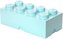Úložný box LEGO 8 - aqua