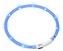 KARLIE svit.LED obojek pro psy 70cm modry