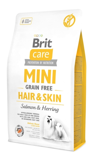 Brit Care Mini Grain Free Hair & Skin 2kg Brit Care Mini Grain Free Hair & Skin 2kg