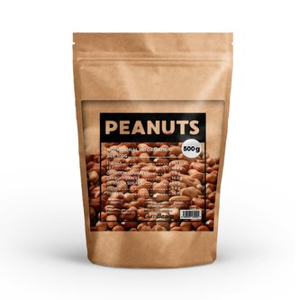Arašídy nepražené - GymBeam - 1000 g