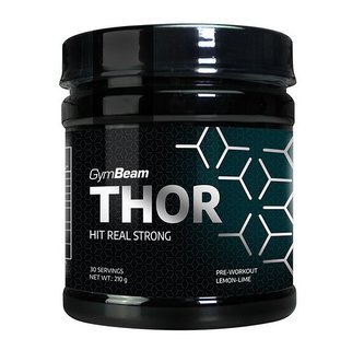 Předtréninkový stimulant Thor - GymBeam - citrón limetka