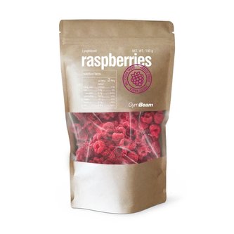 Lyofilizované maliny - GymBeam - 100 g