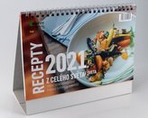 Kalendář 2021 Recepty z celého světa - stolní
