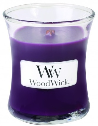 WoodWick oválná váza Spiced Blackberry 85g