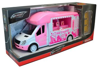 Zmrzlinářský vůz na setrvačník