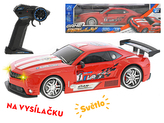 R/C auto sportovní 32cm 1:12 plná funkce na baterie se světlem 2.4GHz v krabičce