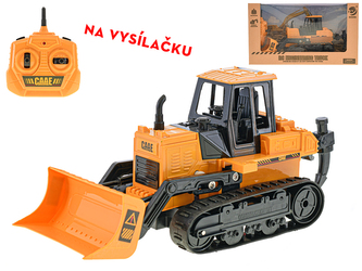 R/C buldozer 33cm na baterie 2,4GHz v krabičce