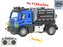 R/C auto nákladní cisterna 12cm 1:64 plná funkce na baterie se světlem 27MHz v krabičce