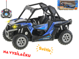 R/C buggy terénní 26cm 1:12 plná funkce na baterie se světlem 27MHz v krabičce