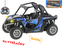 R/C buggy terénní 26cm 1:12 plná funkce na baterie se světlem 27MHz v krabičce