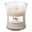 WoodWick oválná váza Wood smoke 85g