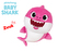 Baby Shark Spandex 27cm plyšový na baterie se zvukem růžový 0m+ v sáčku