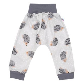 Kojenecké bavlněné tepláčky New Baby Ježek - velikost 80 (9-12m)