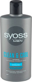Syoss Šampon pro muže pro normální až mastné vlasy Clean & Cool (Shampoo) Objem 440 ml man