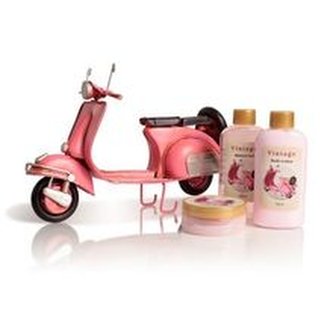 Lady Cotton Sada tělové kosmetiky do koupele Pink Vespa Rosa (Shower Set Rose) woman