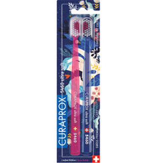 Curaprox Velmi jemný zubní kartáček 5460 Ultra Soft Love Edition 2018 2 ks unisex