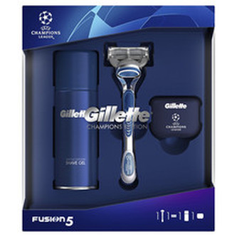 Gillette Dárková sada pro muže se strojkem Fusion5 Champions Edition man