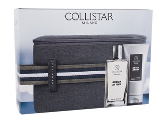 Collistar Acqua Attiva toaletní voda 50 ml + sprchový gel 50 ml + kosmetická taštička The Bridge