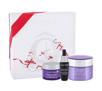 Lancôme Rénergie Multi-Lift denní pleťová péče Rénergie Multi-Lift Ultra Anti-wrinkle-Firming-Tone Evenness Cream 50 ml + noční pleťová péče Rénergie Multi-Lift Night Cream 15 ml + pleťové sérum Advanced Génifique Youth Activating Concentrate 10 ml