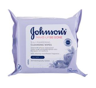 Johnson´s Face Care Odličovací ubrousky Makeup Be Gone 25 ks pro ženy