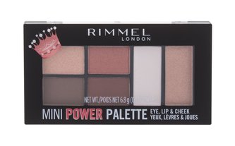 Rimmel London Mini Power Palette Dekorativní kazeta 6,8 g 003 Queen pro ženy