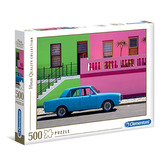 Clementoni Puzzle Modré auto / 500 dílků