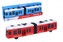 Tramvaj plast 31cm 2 barvy v krabičce 32x10x6cm