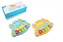 Pianko slon se zvířátky plast 17x13cm na baterie se zvukem se světlem 2 barvy 8ks v boxu 18m+