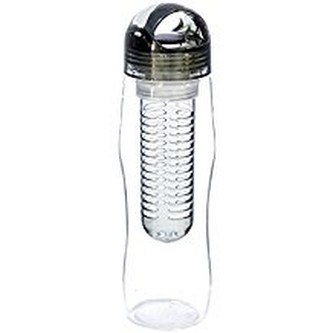 Yoko Design lahev s louhovacím sítkem 730 ml černá