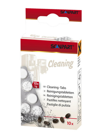 Scanpart čistící tablety do kávovarů10 ks Scanpart čistící tablety do kávovarů10 ks