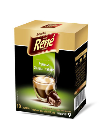 René Espresso Classico Italiano 10x kapsle pro Nespresso