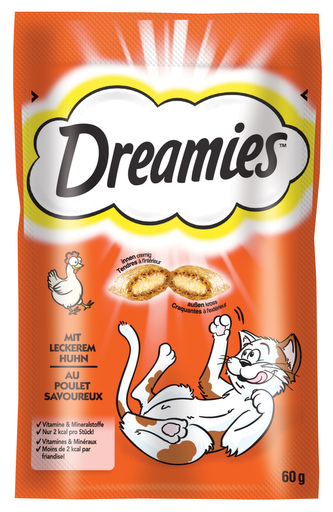 DREAMIES kureci pro kocky 60g DREAMIES kureci pro kocky 60g