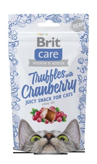 Brit Care Cat Snack Truffles Cranberry 50g