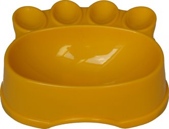 Miska Build tlapka mix barev 20x19x5,5cm