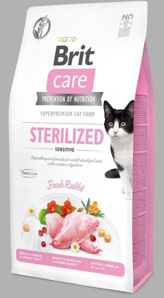 Brit Care Cat Grain-Free Sterilized Sensitive 7kg