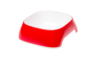 FER miska GLAM SMALL RED BOWL