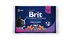 Kap.Brit Cat Prem. Pouches rybi variace 4x100g