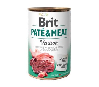 Konz.Brit Pate & Meat Venison 400g